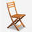 3-Piece Eucalyptus Bistro Set, Square, Natural Oil