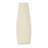 Amiriah Polystone Leaf Decorative Cream Vase with Gold Leaf Relief-594532751