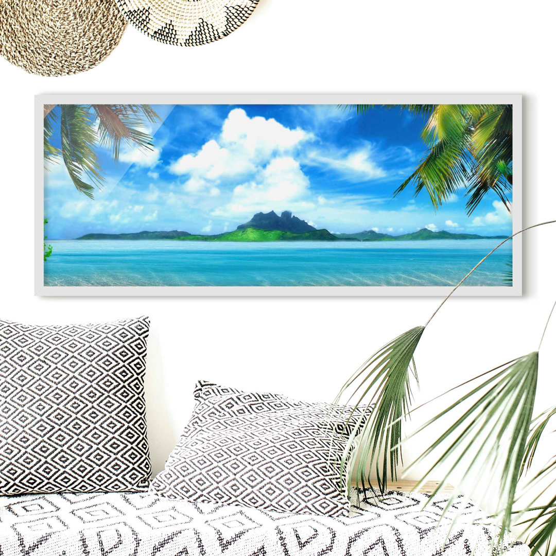 Picture With Frame - Dream Vacation - Panorama Landscape - A