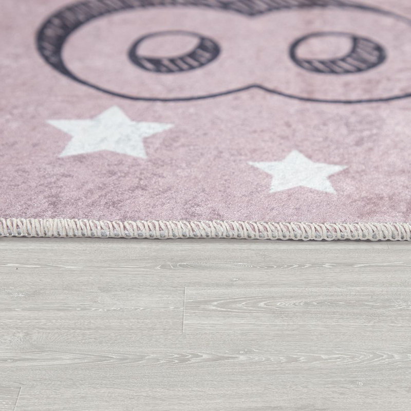 Auden Flatweave Pink Rug, Rectangle 180 x 280cm