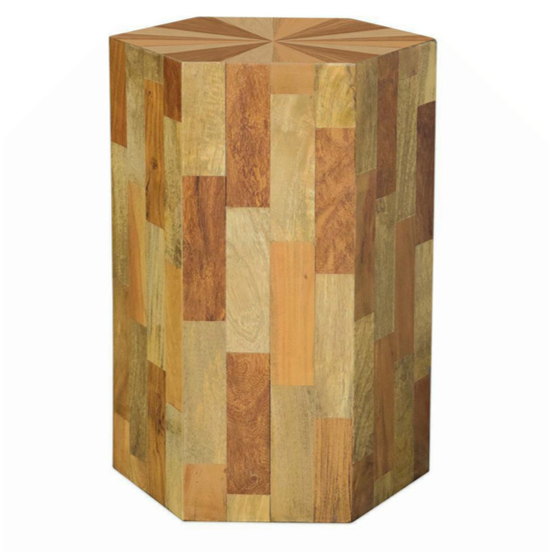Table d'appoint hexagonale