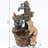 29.8" H Puppies Outdoor Water Fountain with LED Lights and Adjustable Flow