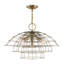 Lustre géométrique unique à 4 lumières Brooklyn-1791384463