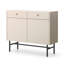 Divenos Two Door Sideboard With Drawers 104 cm Beige