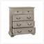 Commode à 5 tiroirs Farmhouse avec texture naturelle rustique, design rétro et espace de rangement spacieux pour la chambre à coucher et le salon-1403818618