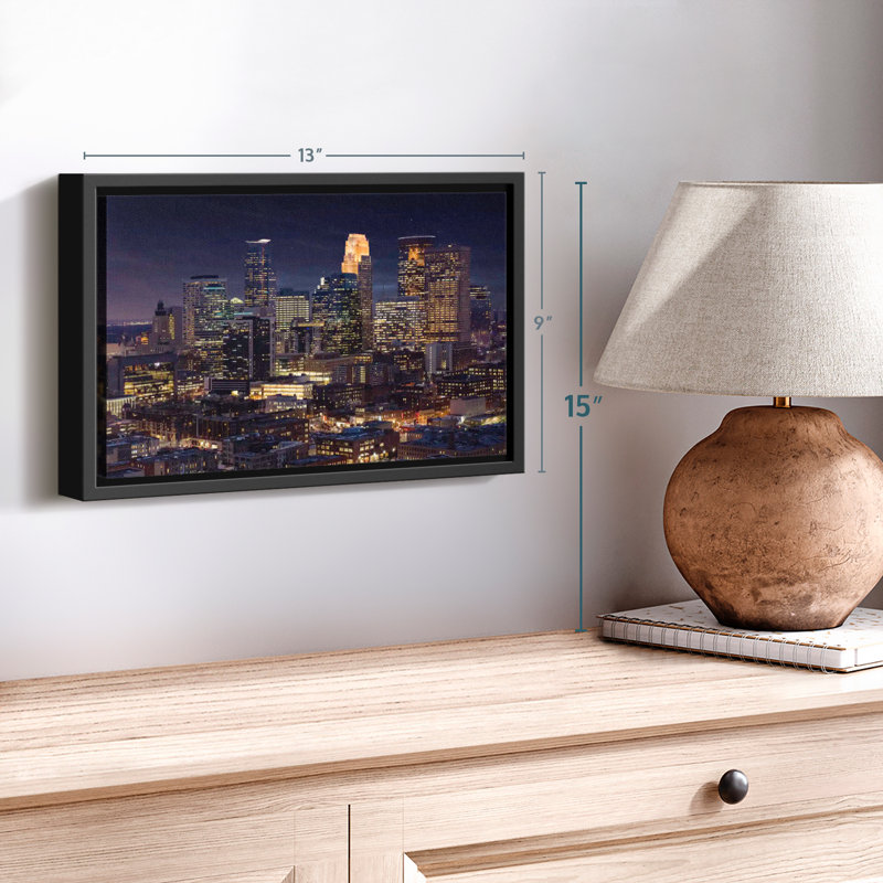 Impression sur toile Minneapolis, H 9 po x l 13 po