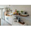 Tablettes murales flottantes personnalisées en bois flottant sur mesure-2069590975