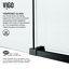 Elan E-Class 64-68" W x 76" H Sliding Frameless Shower Door with 3/8" Clear Glass-50553447