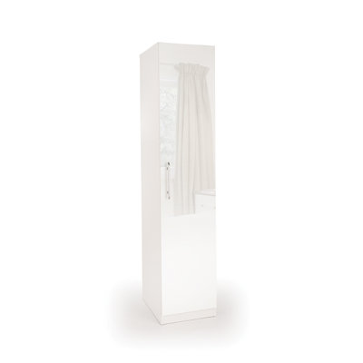 Beverley 1 Door Manufactured Wood Wardrobe