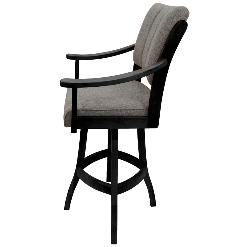 Tabouret de comptoir pivotant en bois, Tabouret de comptoir (siège d'une hauteur de 26 p