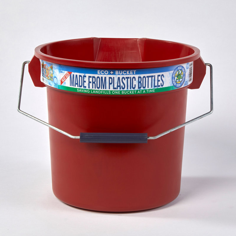 Compartiment de rangement écologique en plastique, Rouge