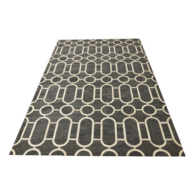Ortega Dark Gray Rug