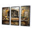 French Cafe Baguette Et Fromage II-107195406-107195420