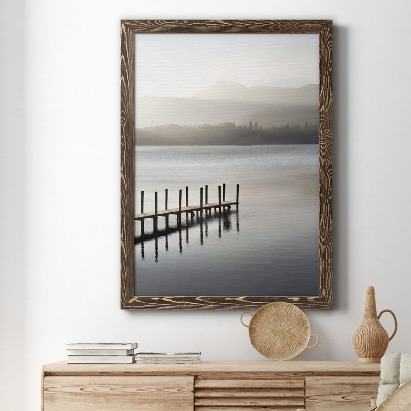 Dusky Dawn - Photographie sur toile avec cadre photo, Noyer, H 24 po x l 18 po x P 1,5 po