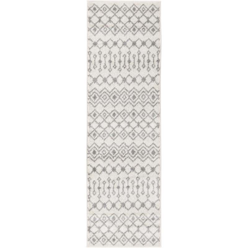 Abstract Indoor Rug, Runner 2' x 7'