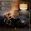 Lampe sur pied en rotin Kashaan-347243878