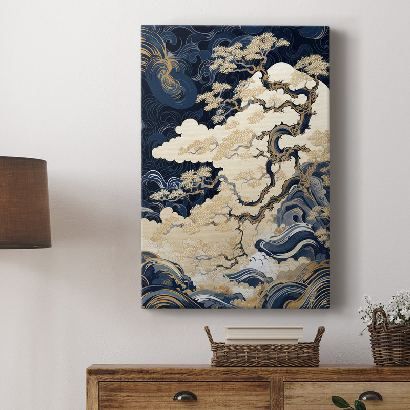 Paysages série CLVI - galerie sur mesure, H 36 po x l 24 po