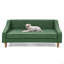 Canapé-lit pour chien surélevé durable, canapé pour animal de compagnie avec accoudoirs irréguliers modernes, canapé pour chien doux et confortable-1044407690