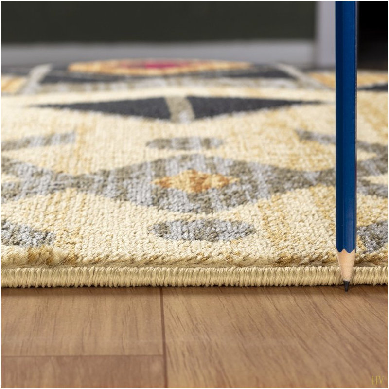 Tribes GC_YLS4006  7 Ft. 10 In. X 10 Ft. 3 In. Southwest Area Rug, Rectangle 7'10" x 10'3"