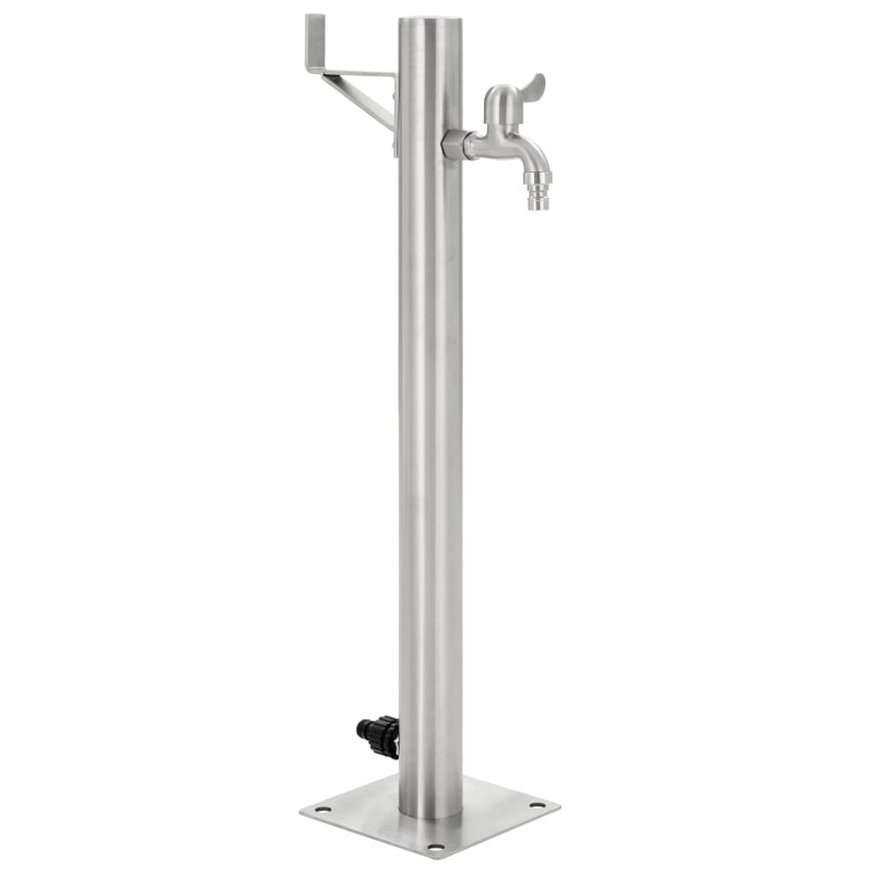 Outdoor Stainless Steel Column Fountain