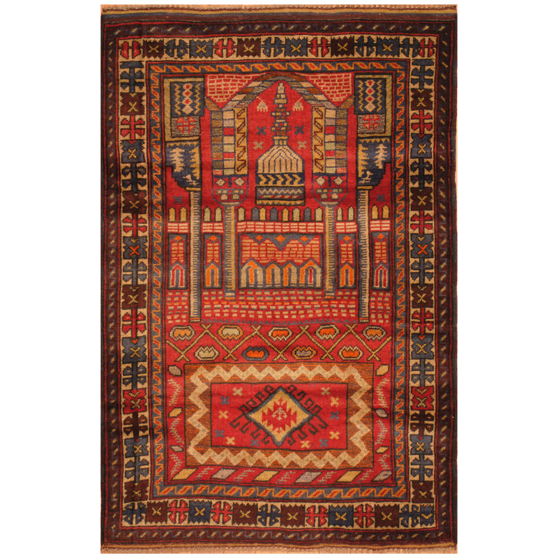 Prentice Wool Southwestern Indoor Rug