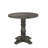 Leventis Weathered Gray Finish Dining Table