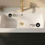 Comptoir de meuble-lavabo 48 po blanc brillant-98703203