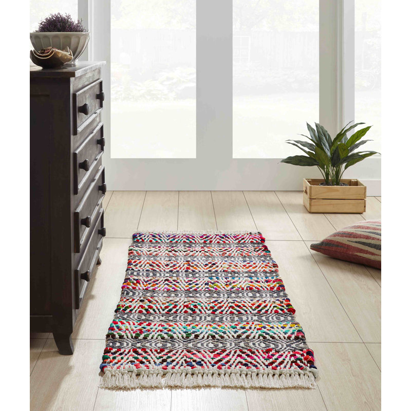 Abstract Indoor Rug, Rectangle 2' x 5'