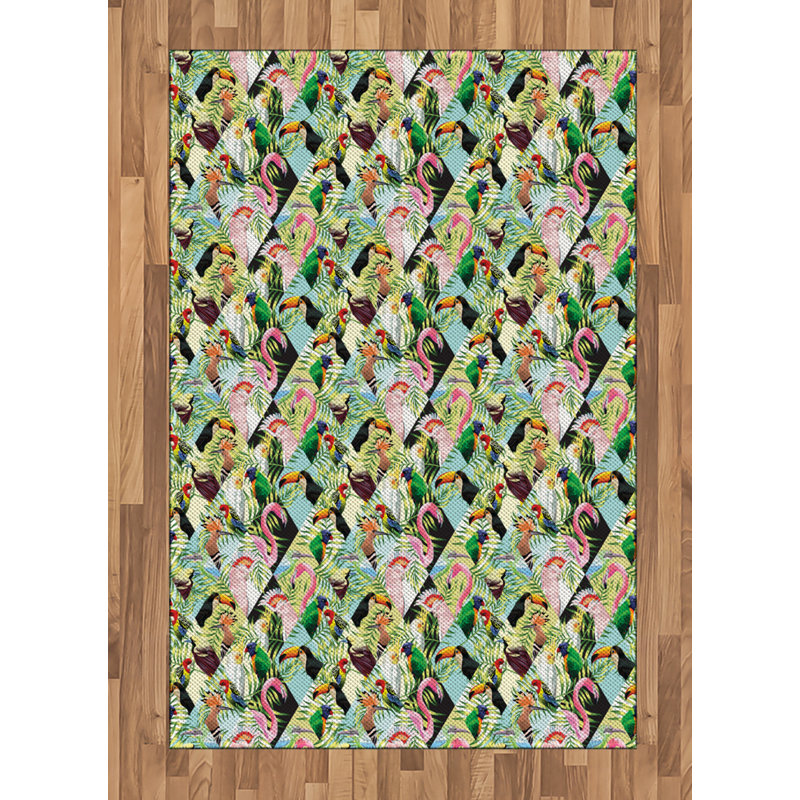 Tapis décoratif Luau, Rectangle— 4 pi x 5 pi 8 po
