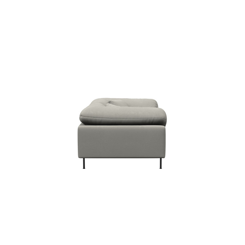Collar 2-Seater, Cotton Blend, Ivory