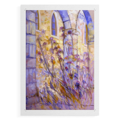 Fleurs de la rue - impression sur toile seulement - non encadrée