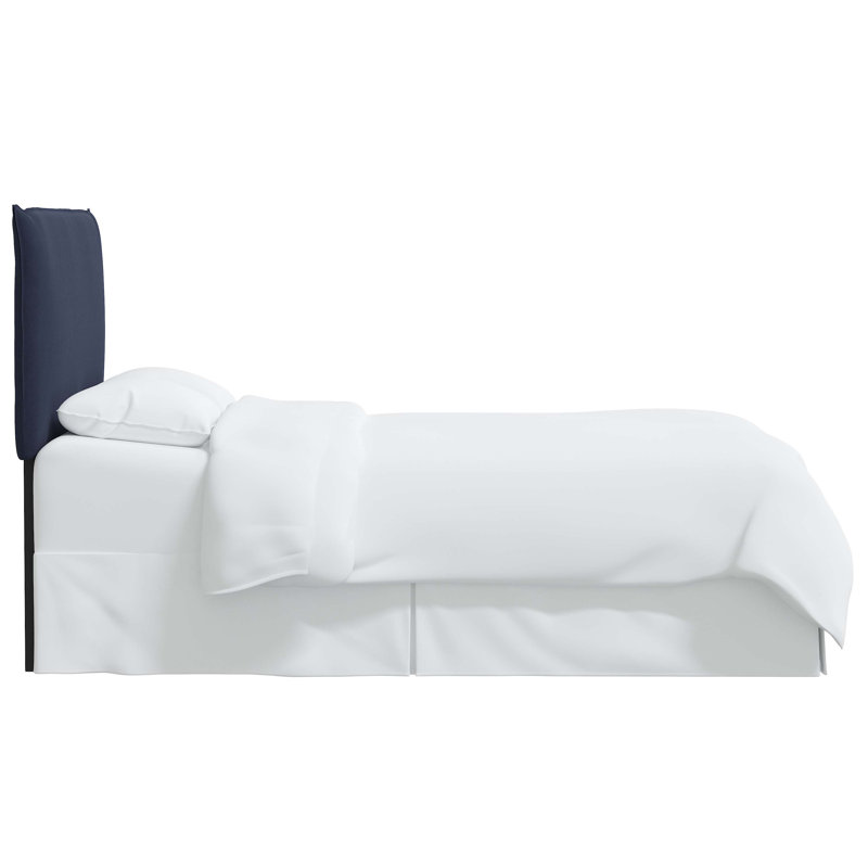 Halcyon Upholstered Headboard, California King, Classic Xavier Navy Linen