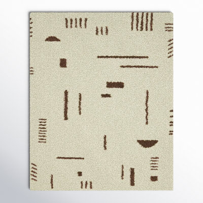 Morin Abstract Shag Area Rug
