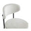 Upholstered Counter Stool with Metal Frame-546466105