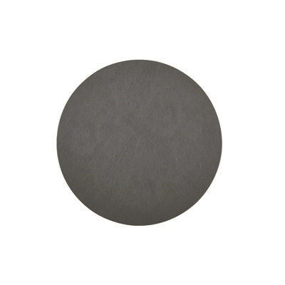 Mattola Placemat, Round, Castlerock Gray, 15" Dia, Set Of 6