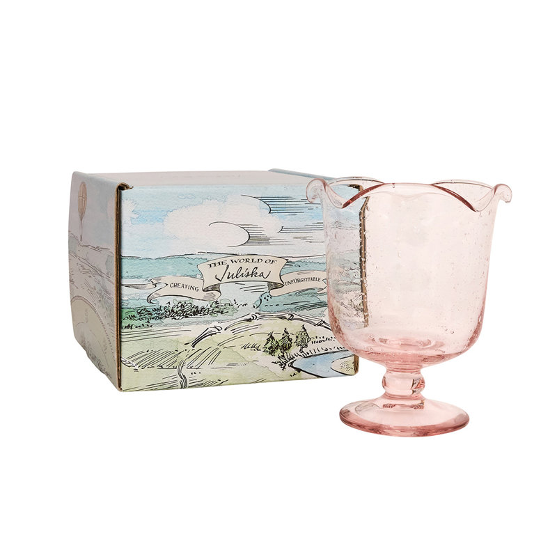 Provence 5.5" Hurricane, Blush