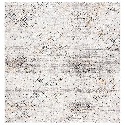 Tapis à motif abstrait Bailee Performance