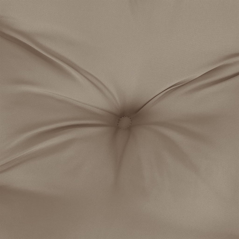 Outdoor Seat Cushion, Taupe, 2.8" H x 15.7" W x 15.7" D