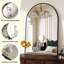 Aluminium Arch Makeup / Shaving Mirror-1377442455-1377442463