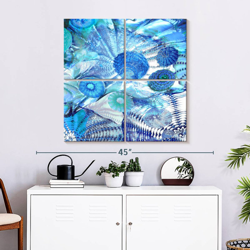 Underwater Perspective II, 32" H x 32" W