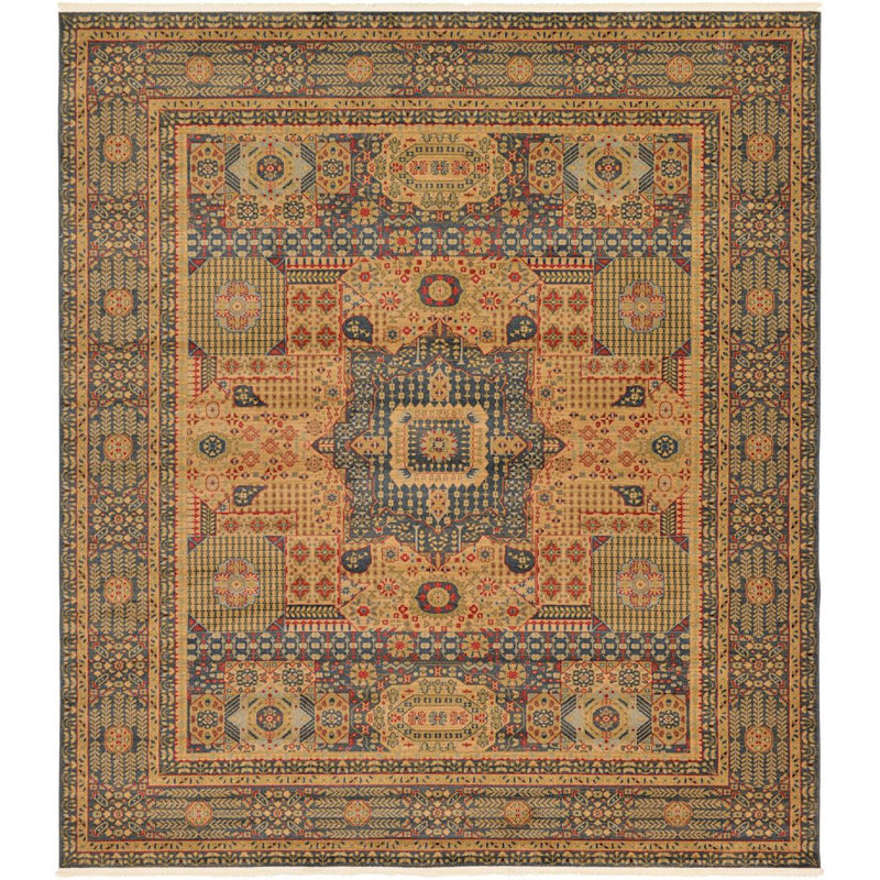 Palazzo Oriental Indoor Rug, Square 10'