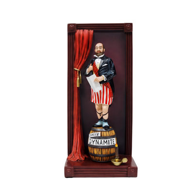 Enesco Disney Showcase The Haunted Mansion Dynamite Gentleman Stretching Portraints Figurine 7.9 Inch