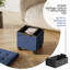 Banc de rangement avec repose-pieds Vérrant-130802507-130802513