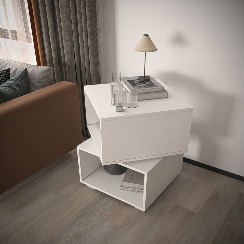 End Table, White