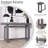 Rectangle Design Entryway Table With Pine Veneer-1811455921
