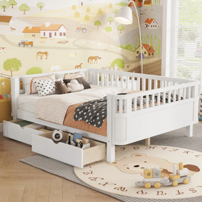 Lit plateforme Wood