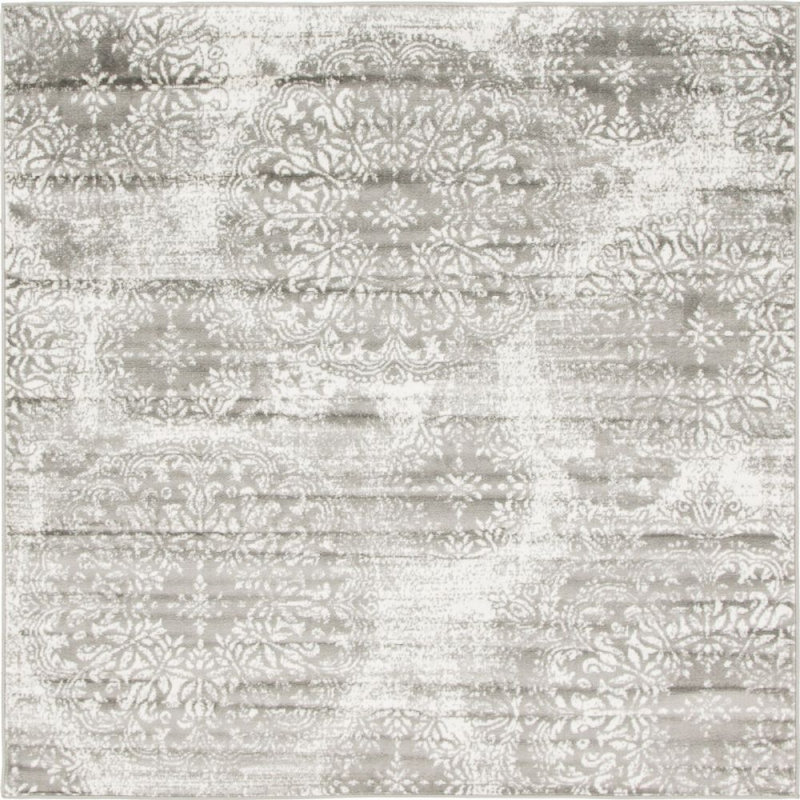 Oneita Floral Indoor Rug, Square 6'