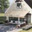 Auvent de terrasse rétractable avec auvent à manivelle manuelle 12 pi x 8 pi Outsunny-1830614443