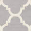 Tapis géométrique en laine touffeté à la main Cannen-307526514