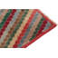 Pasha Wool Geometric Area Rug in Red/Green/Beige